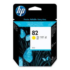 HP 82 Yellow genuine ink      