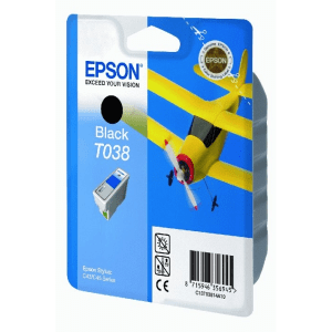 Epson T038 Black genuine ink   330 pages  