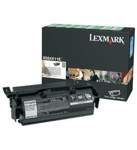 Lexmark X654 Black  toner 36000 pages genuine 