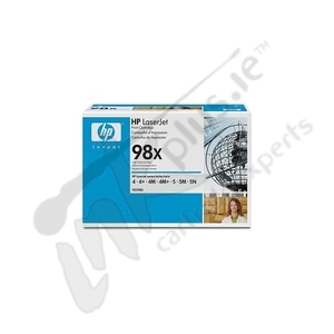 HP 98X Black  toner 8800 pages genuine 