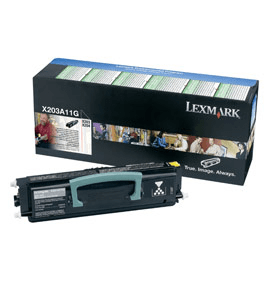 Lexmark X203/204 Black  toner 2500 pages genuine 