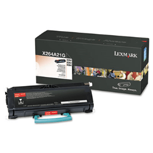 Lexmark X264 Black  toner 3500 pages genuine 