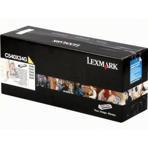 Lexmark C54x Yellow unit genuine developer 2000 pages 