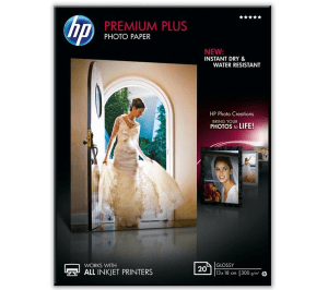 HP CR676A Premium Plus Glossy 13cm x 18cm; 20 sheets; .  