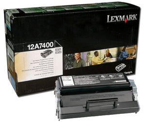 Lexmark E321 Black  toner 3000 pages genuine 