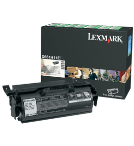 Lexmark X651/652 Black  toner 25000 pages genuine 